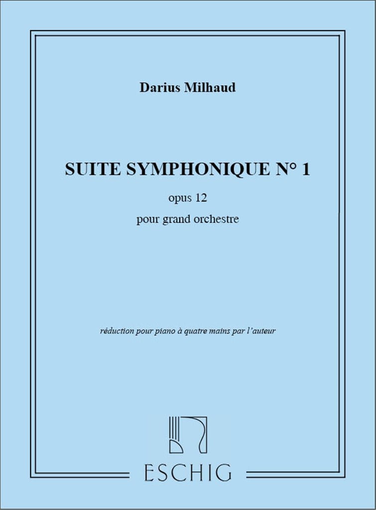 Suite Symphonique N. 1, Opus 12 - Pour Grand